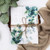 Eucalyptus Vellum Pocket Wedding Invitation Suite - Vellum Wrap, Invitation, RSVP Card & Envelopes - Twine Embellishment Optional
