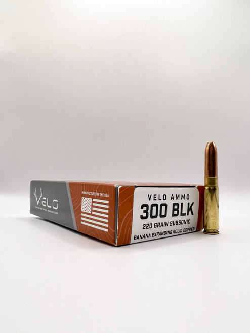 Velo 300BLK 220gr Subsonic Banana Expanders