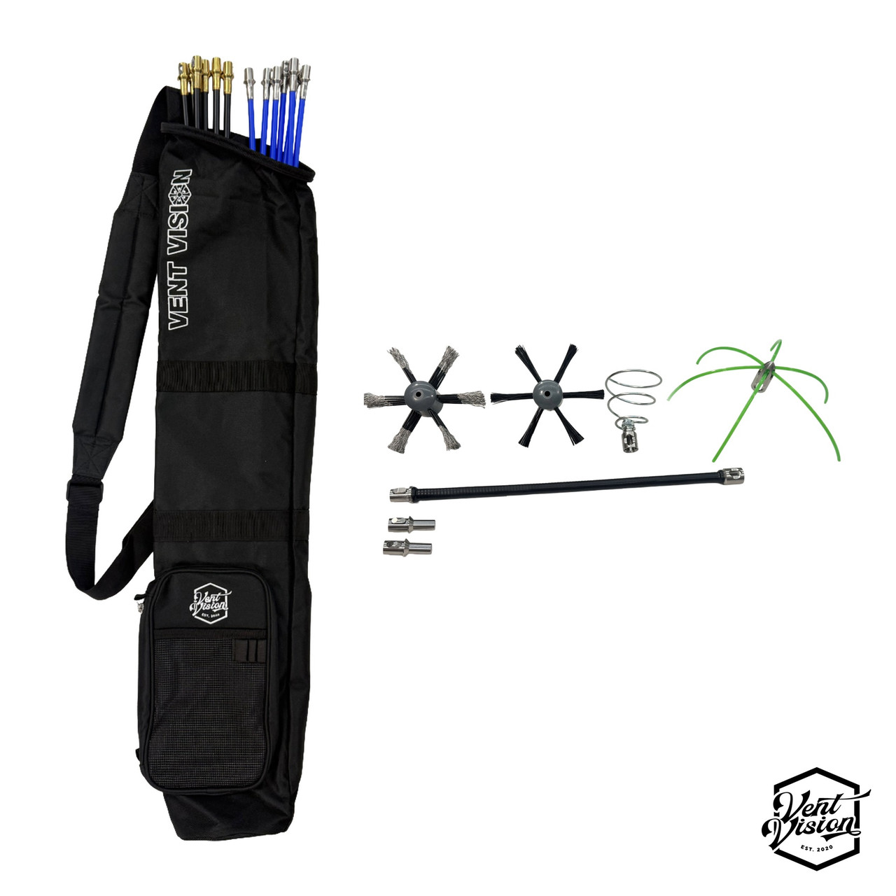 All‑In‑One 40' Dryer Vent Cleaning Kit – Complete Professional Set