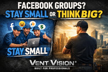 Why Most Dryer Vent Cleaners Stay Small (And How Pros Think Differently)