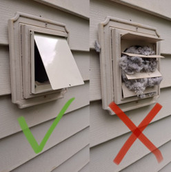 Prevent Vent Blockage with Dryer Vent Covers Prevent Vent Blockage with Dryer Vent Covers