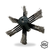 Vent Vision X stainless steel dryer vent cleaning brush with 6 flexible rods
