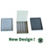 Vent Vision 4 to 1 Louver kit replacement cover with Better Bird Guard insert
| Code compliant dryer vent cover