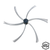 Vent Vision Lint Reaper brush with heavy trimmer-line-style bristles