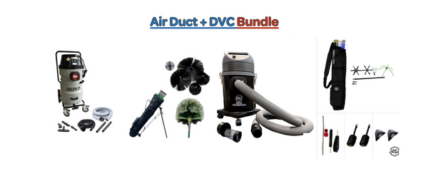 Dryer Vent Superheroes Air Duct + Dryer Vent Cleaning Bundle