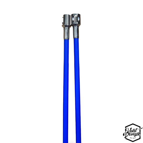Vent Vision 11/32 inch Sweet Spot dryer vent cleaning rod with stainless steel fittings
