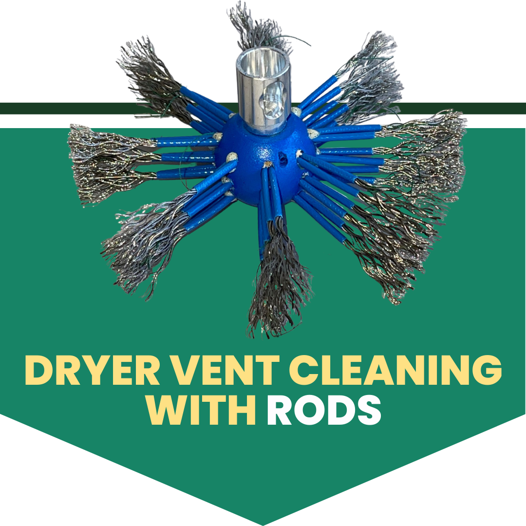 dryer vent cleaning with rods
