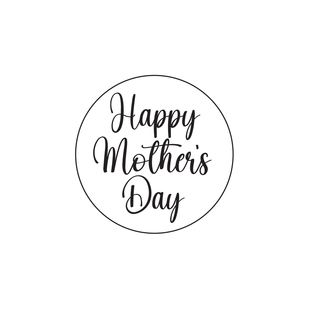 Happy Mother's Day Cupcake Charm