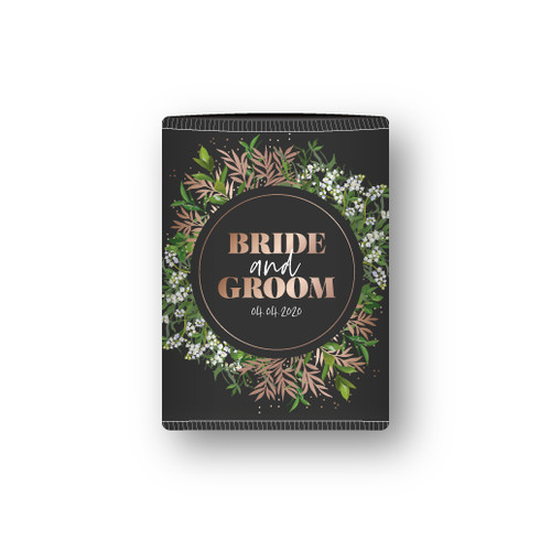 Classic Rustic Wedding Stubby Holder