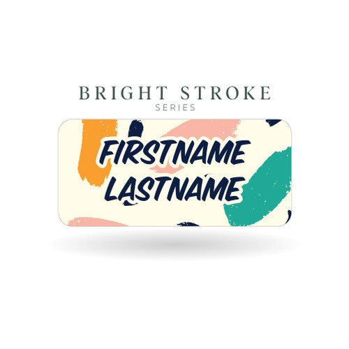 Bright Stroke Series Name Labels