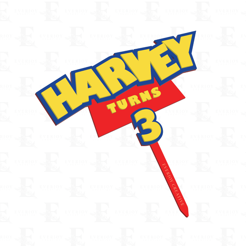 Toy Story Birthday Cake Topper