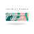 Abstract Marble Aqua Series Name Labels