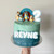 Bluey - Two Layer Cake Topper Set