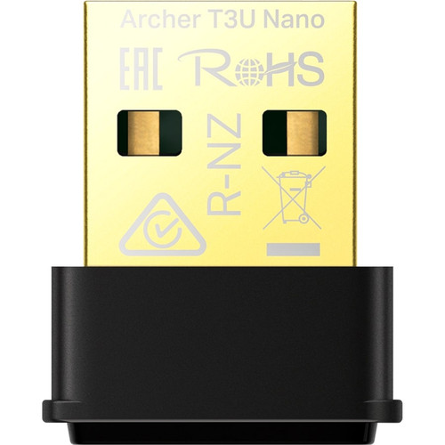 USB 2.0 Type A - 1.27 Gbit/s - 2.40 GHz ISM - 5 GHz UNII