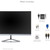 1080p Widescreen IPS Monitor with Ultra-Thin Bezels, HDMI