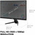 24" 1080p Gaming Monitor with 65W USB C, Ultra-Thin Bezels