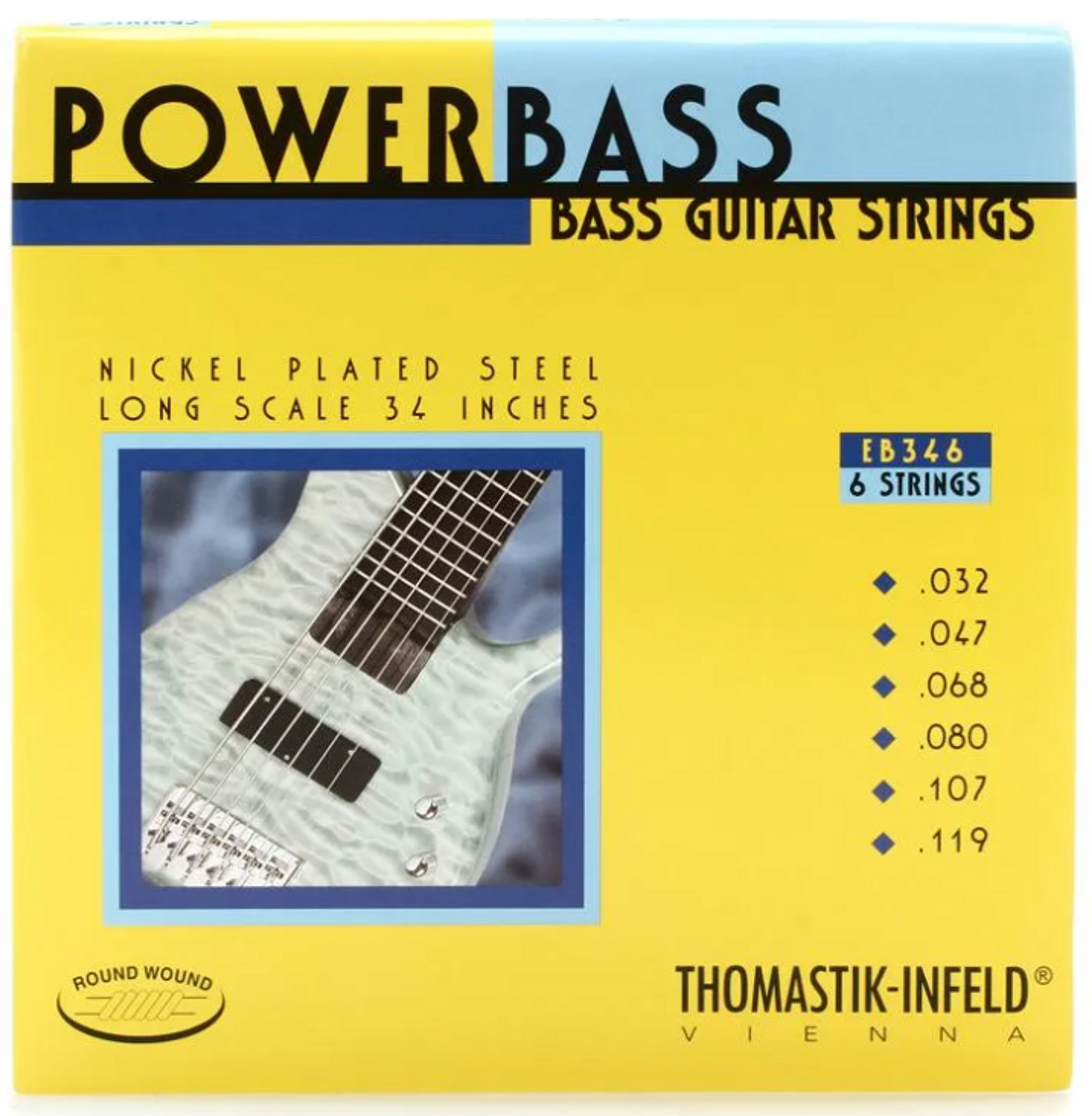EB346 - Powerbass 6-String Set