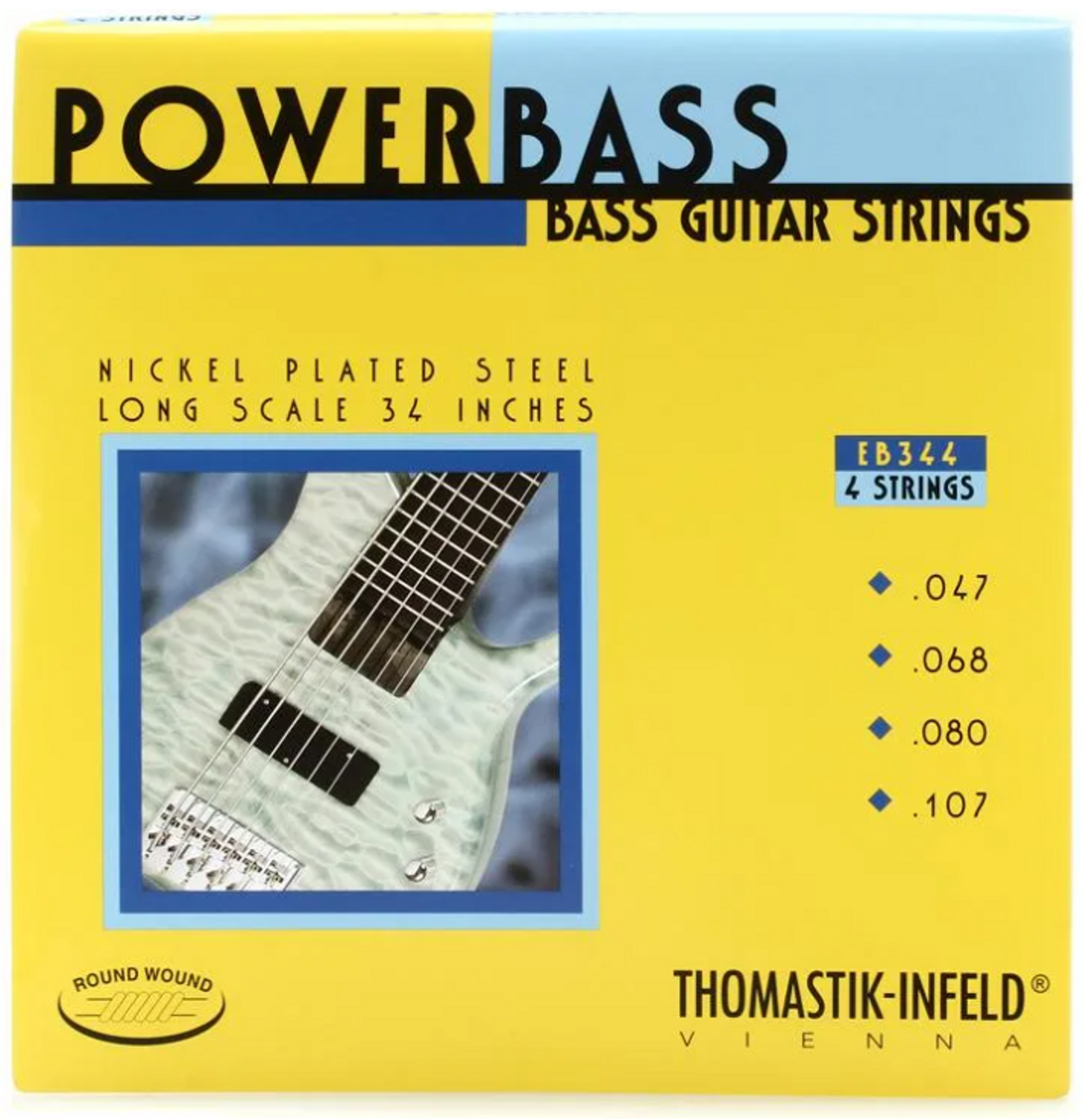 EB344 - Powerbass 4-String Set