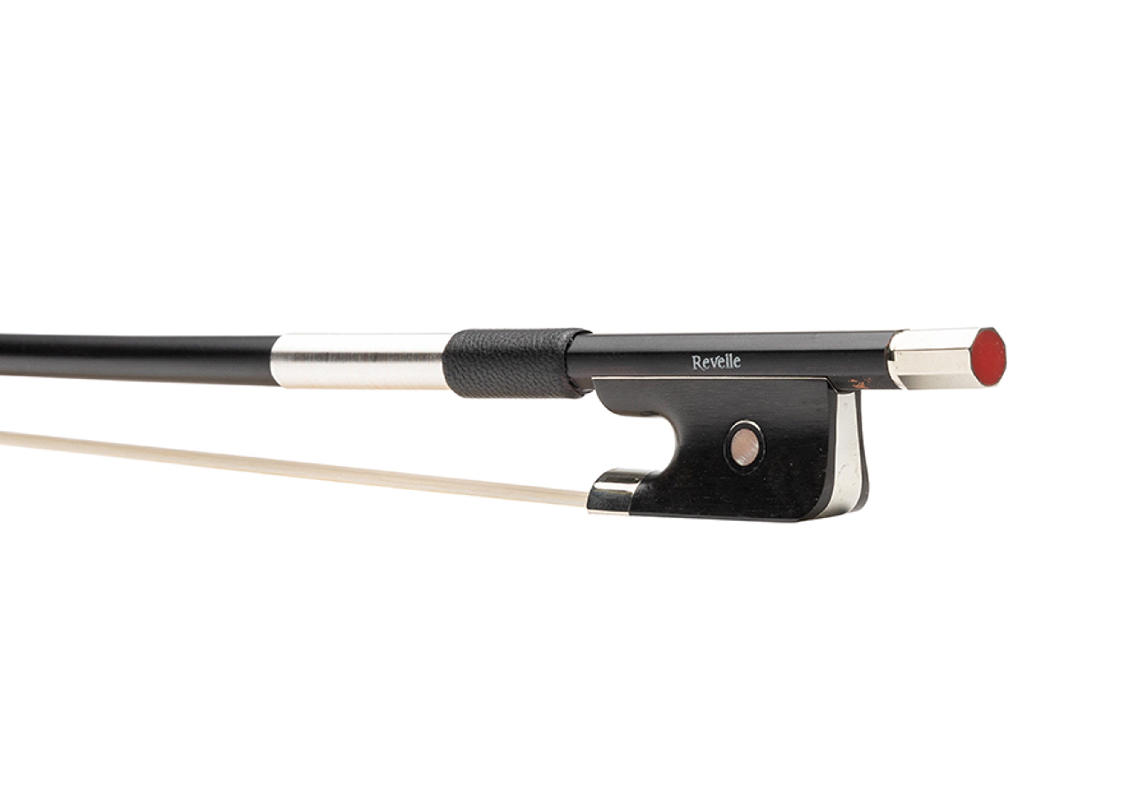 Revelle Rook Cello Bow frog view