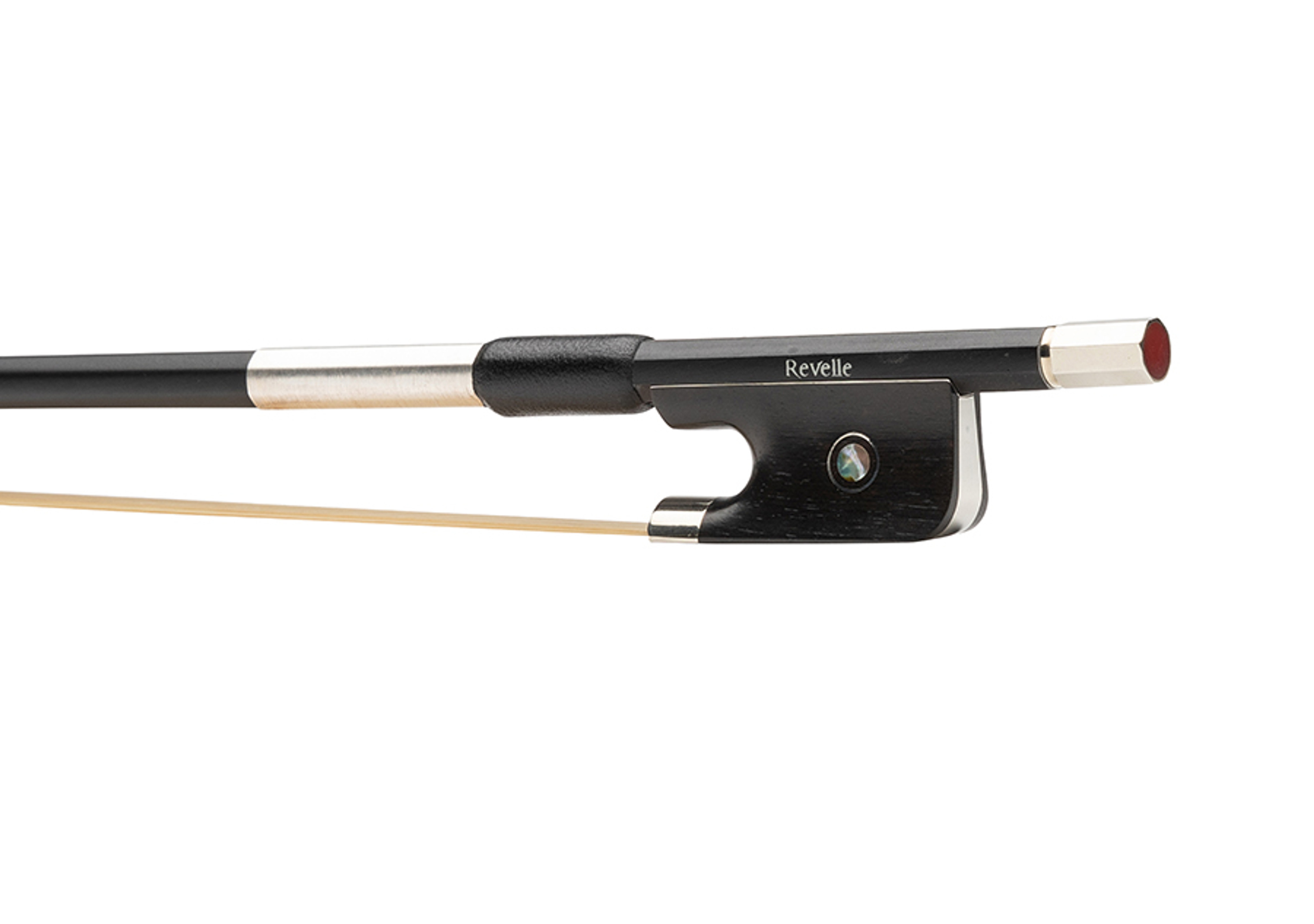 Revelle Rook Viola Bow frog view