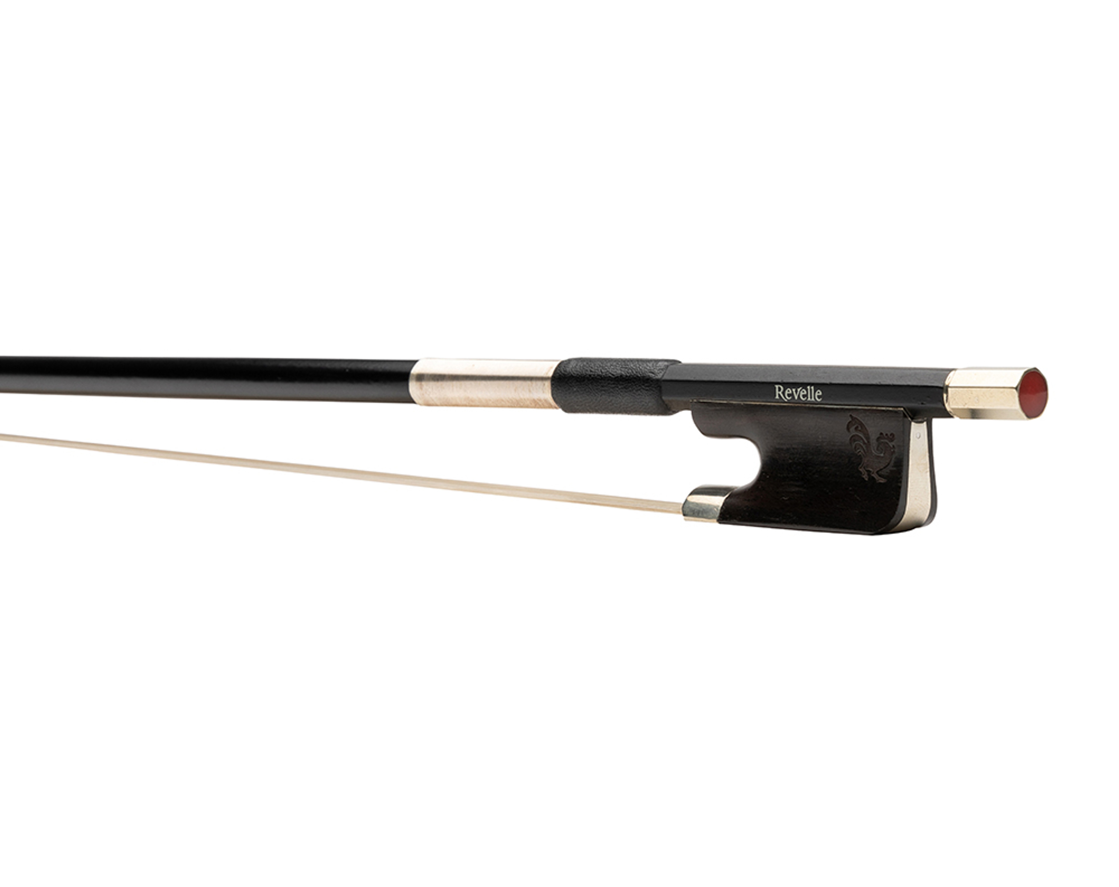 Revelle Raven Viola Bow frog view