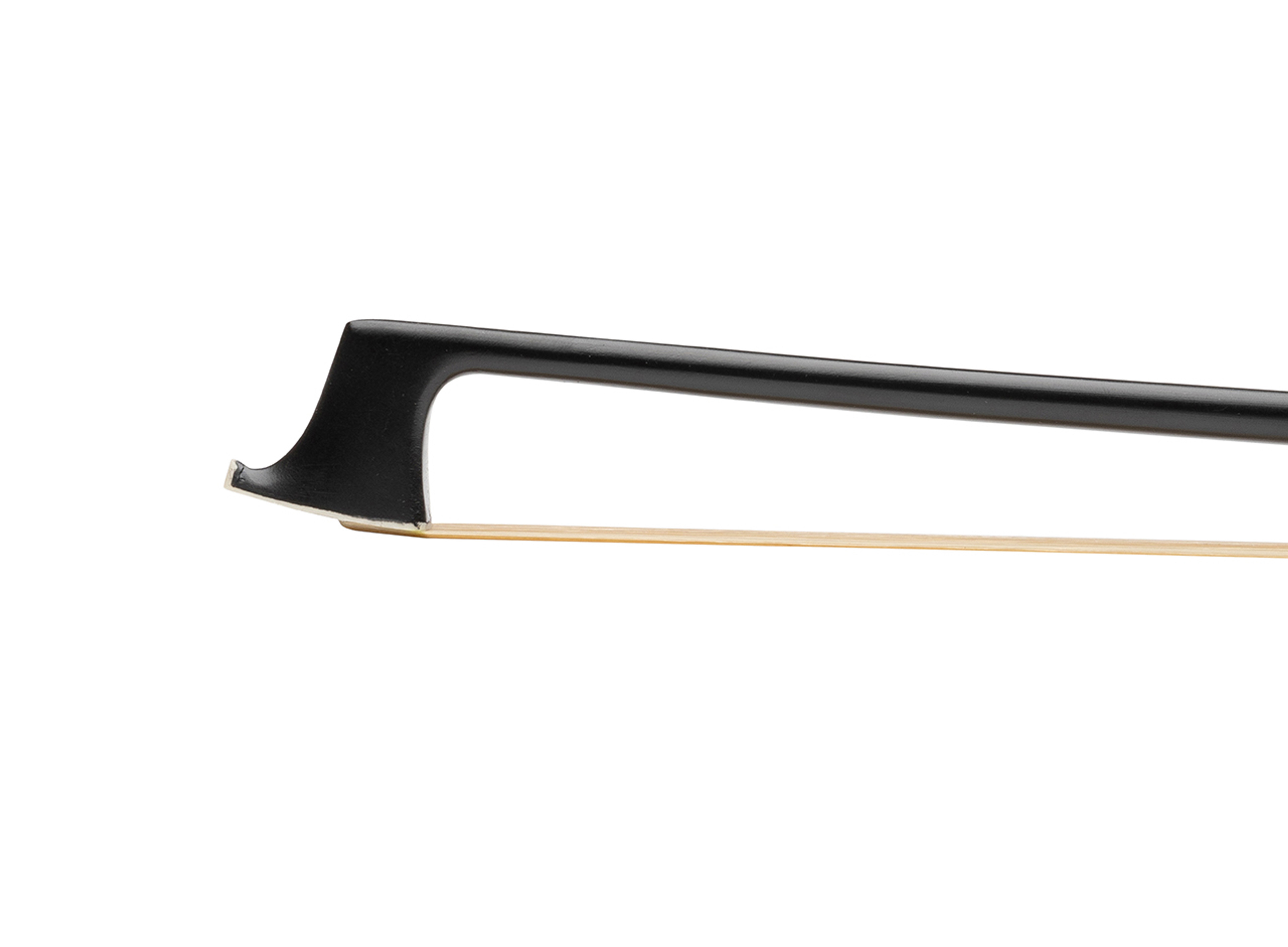 Revelle Raven CF Violin Bow tip view