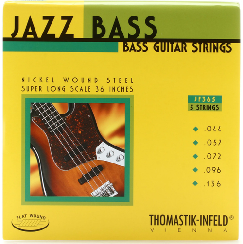 JF36136 - Jazz Flat Wound Bass Low B