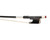 Revelle Raven Carbon Fiber Bass Bow - French.  Frog View.