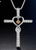 Divine Protection: Your Wish Granted! Lucky Cross Necklace – Pick Your Lucky Color from 9 Beautiful Options