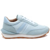 Light Blue Suede Nylon