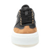 Black/Tan Nappa Suede