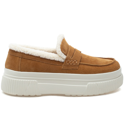 WALKER Tan Suede - JSlides