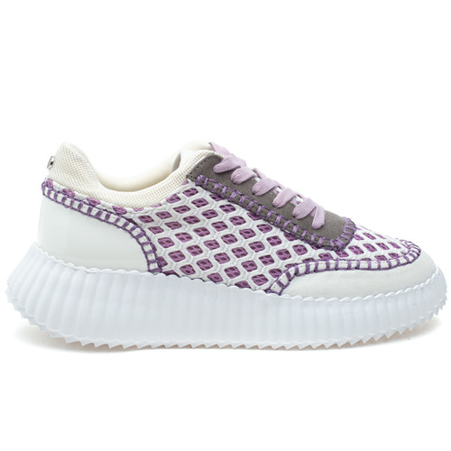 CHARLENE White/Purple Multi - JSlides