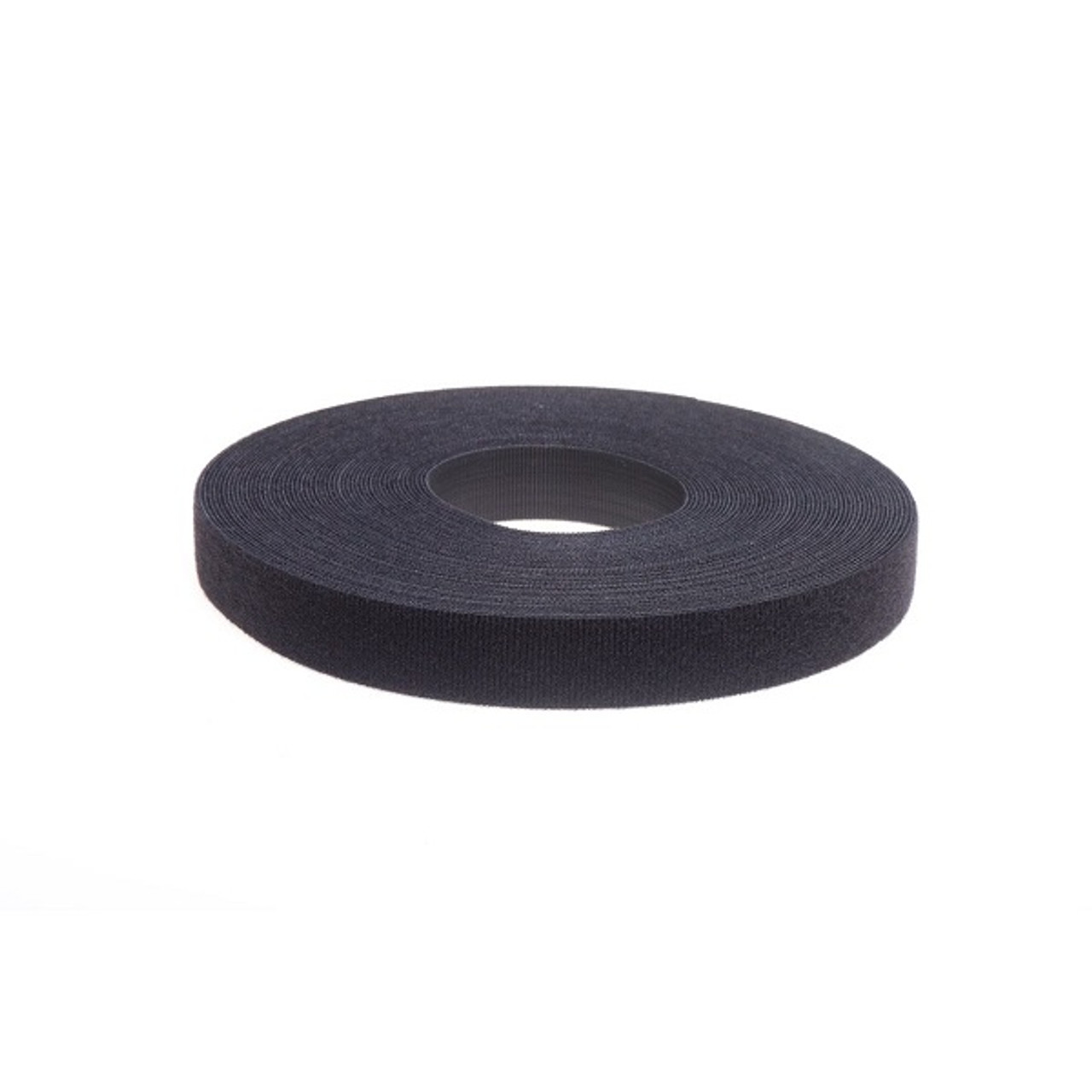  Hook and Loop Fastening Tape, 0.75in, 5 Yard Roll - Black