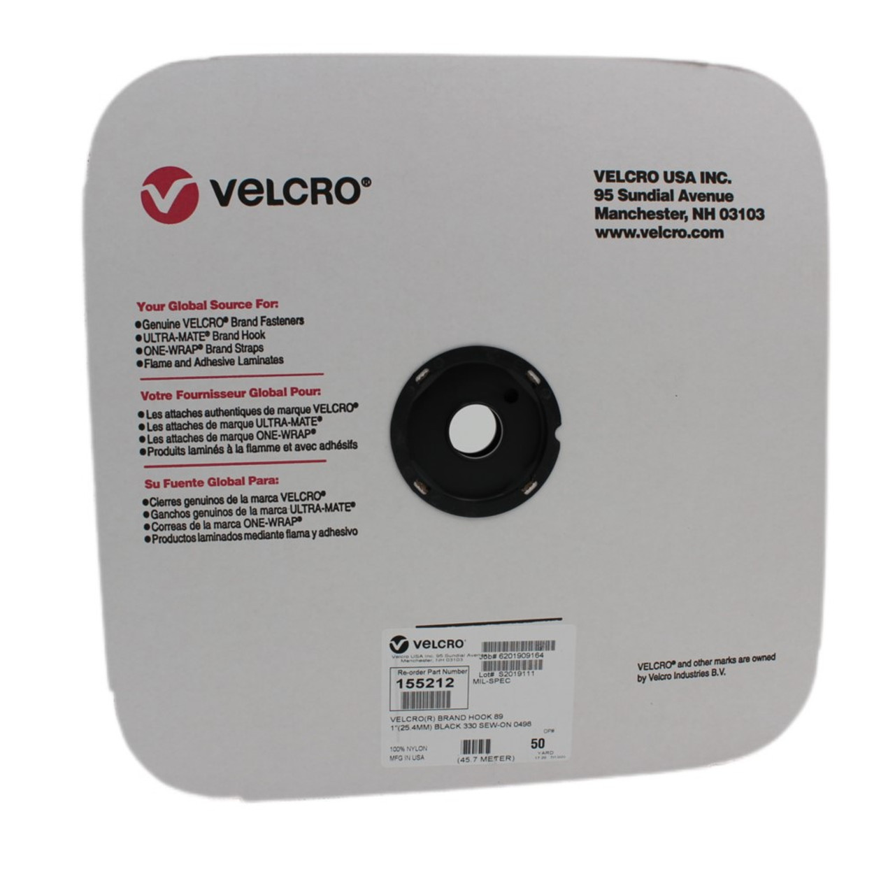 Velcro®Brand - 1-1/2″ x 10 Yd Adhesive Backed Hook & Loop Roll - 67127605 -  MSC Industrial Supply