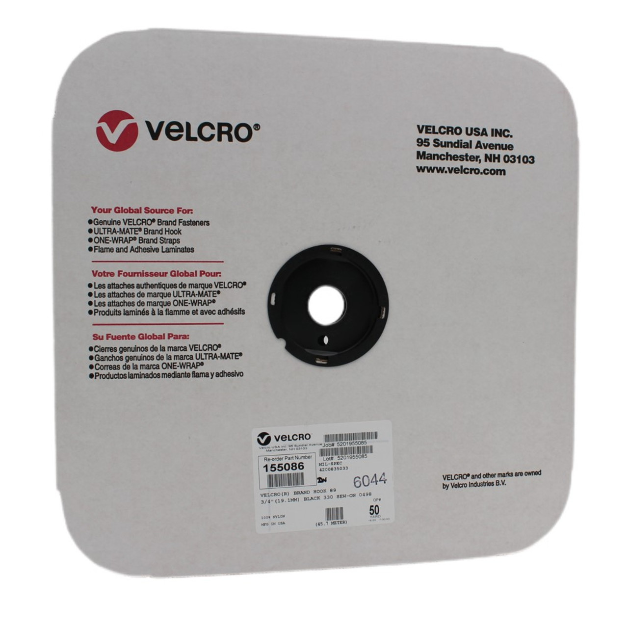 VELCRO® Brand Sew On Hook and Loop Fasteners - Multiple Widths