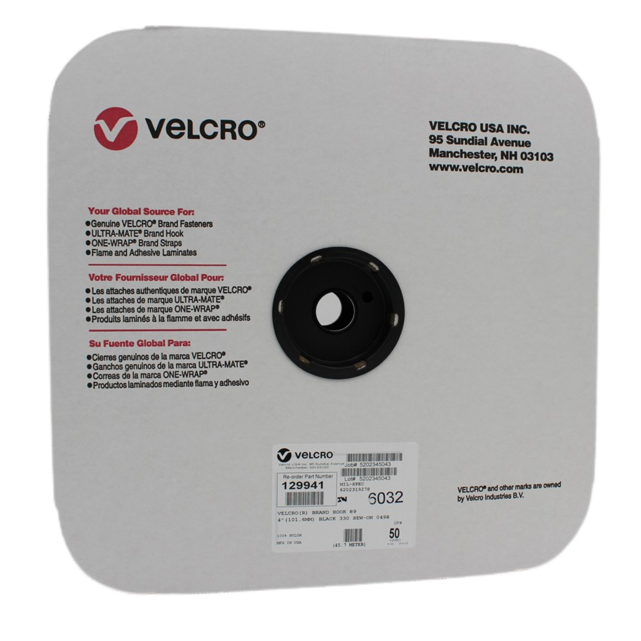 4 VELCRO® Brand Mil-Spec 50 YD ROLL