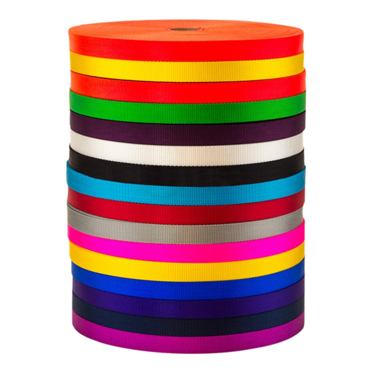 1" Heavy Weight Nylon Webbing by INDUSTRIAL WEBBING CORP.