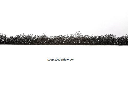 Velcro® Brand Perforated Straps - 1/2 x 6, Black