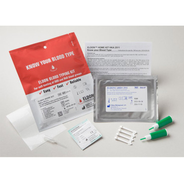 Eldoncard Blood Type Test Kit