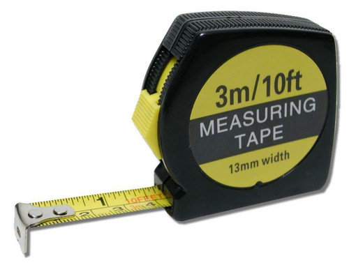 Tape Measure, Steel, 3 meters