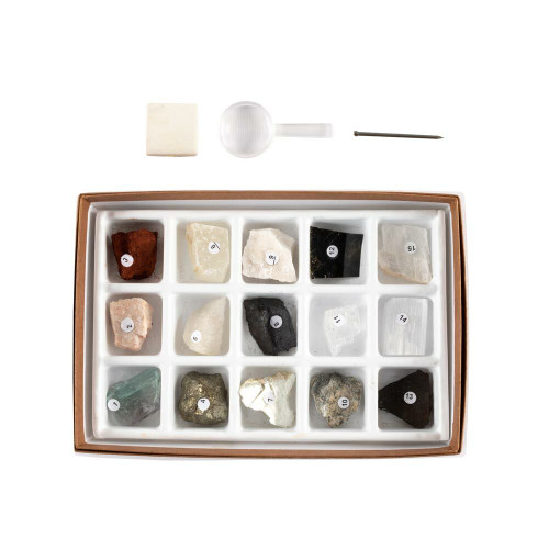 Mineral Study Kit, 15 specimens