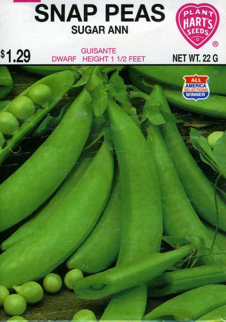 Seeds, pea, pack