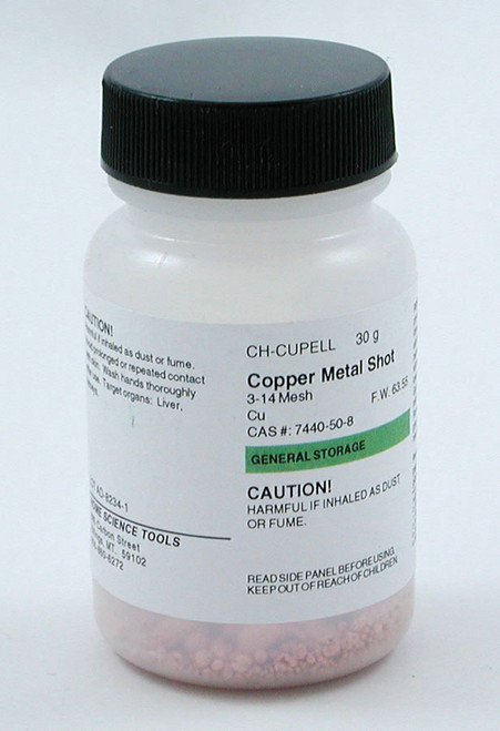 Copper Metal Shot, 30 g
