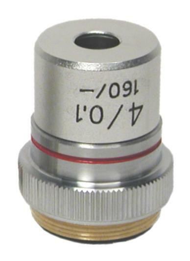 Objective Lens, 4X DIN, 0.10 NA