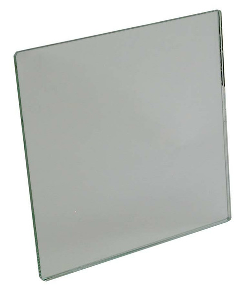 Mirror, glass plane, 4"x 4"