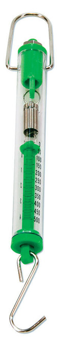 Spring scale, tubular, 500 g/5 Newton