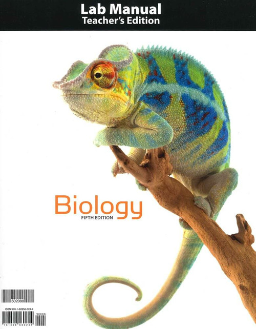 BJU Press Biology 10 Teacher's Lab Manual