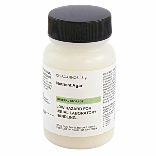Agar, nutrient, 8 g, dehydrated