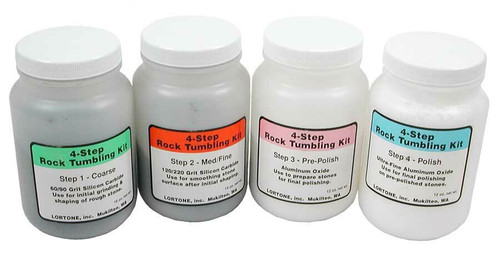 Rock Tumbler 4-Stage Grit Pack